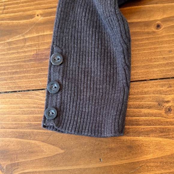 dressbarn Charcoal V-Neck Sweater - Picture 7 of 12